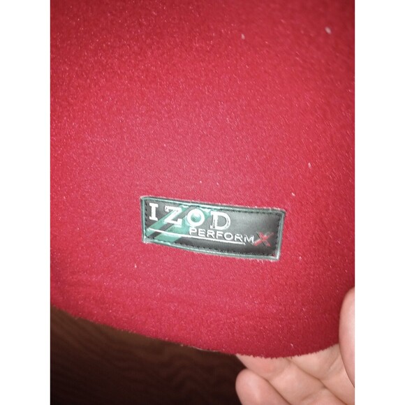 IZOD Performance X Jacket Pullover 1/4 Zip Fleece 100% Polyester Mens XL 46×28 - Picture 13 of 16